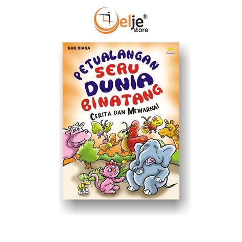 Jual Buku Petualangan Seru Dunia Binatang Diana Shopee Indonesia