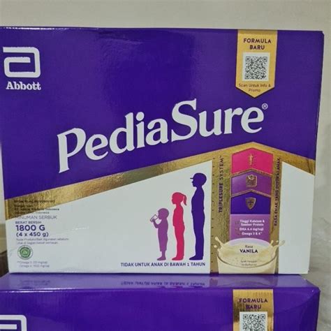 Jual Pediasure Triplesure Vanila 1800g Shopee Indonesia