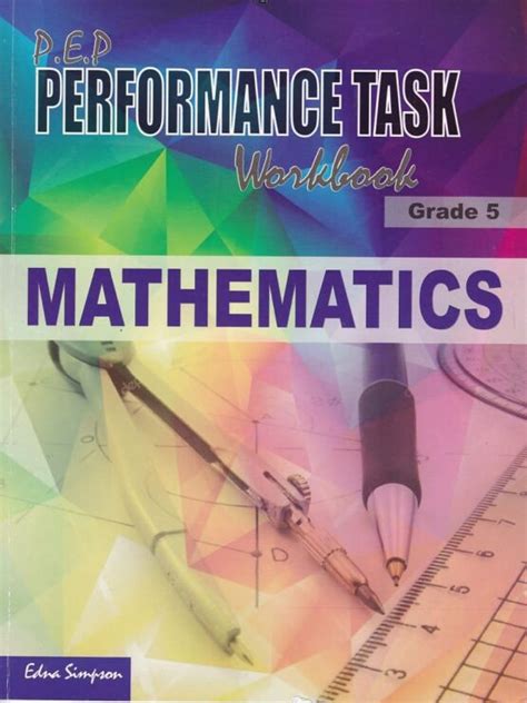 PEP Performance Task Grade 5 Mathematics BookSmart