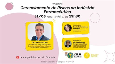 Gerenciamento de Riscos na Indústria Farmacêutica YouTube