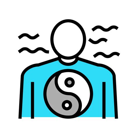 peace of mind people value color icon vector illustration 10404817