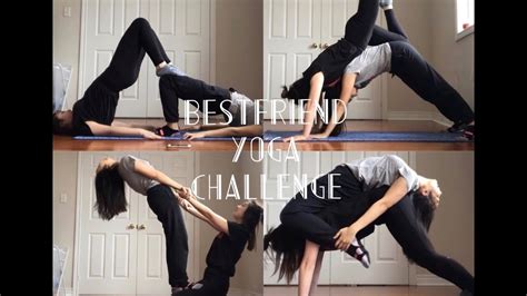 BEST FRIEND YOGA CHALLENGE - YouTube