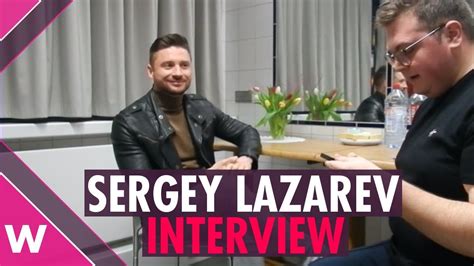 Sergey Lazarev SCREAM Russia Eurovision 2019 INTERVIEW NTOUR