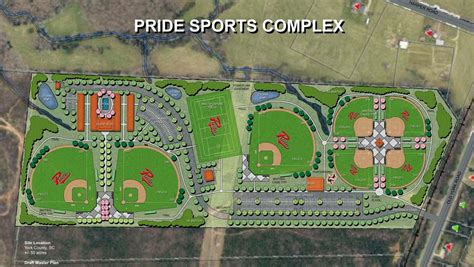 The Rock Sports Complex Field Map Adelle Ebert