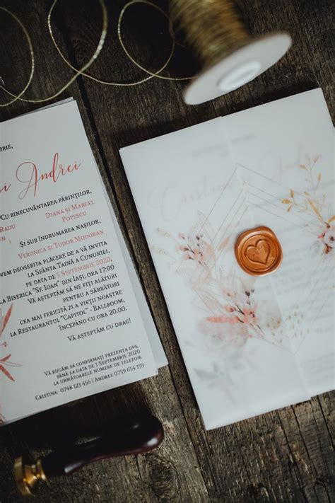 Invitatie Gold Dream Weddy Invitatii De Nunta