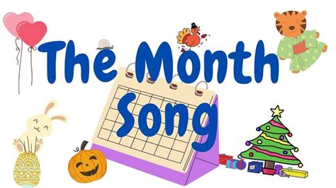 The Month Song - learn the months of the year in English. - YouTube ...