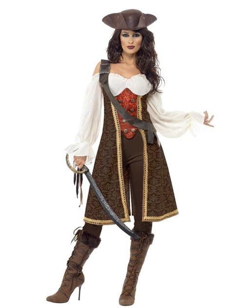 Pirate High Seas Wench Costumeand Ladies Pirate Costume Escapade