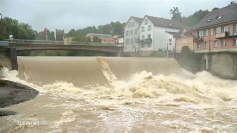 Unwetter In Der Ganzen Schweiz Eine Übersicht über Die Lage Telezueri