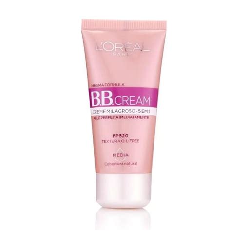 Bodegamix Base líquida bb cream loréal média fps 20 30ml