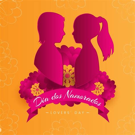 Premium Vector Dia Dos Namorados June Brazil Valentine S Lovers