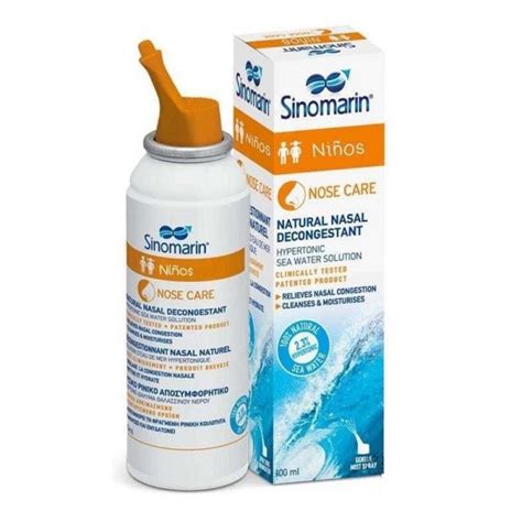 Sinomarin Ni Os Spray Nebulizador Suave