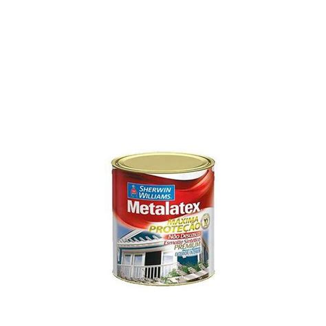 Tinta Esmalte Alto Brilho Branco Neve 900ml Metalatex Sherwin