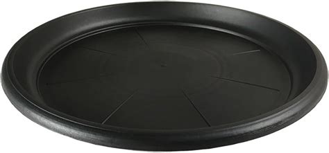 Amazon Hydrolux Black Round Heavy Duty Plastic Planter Saucer