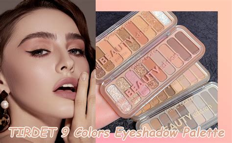 Amazon TIRDET Colors Matte Naked Eyeshadow Palette Neutral Nude Eyeshadow Palette Matte