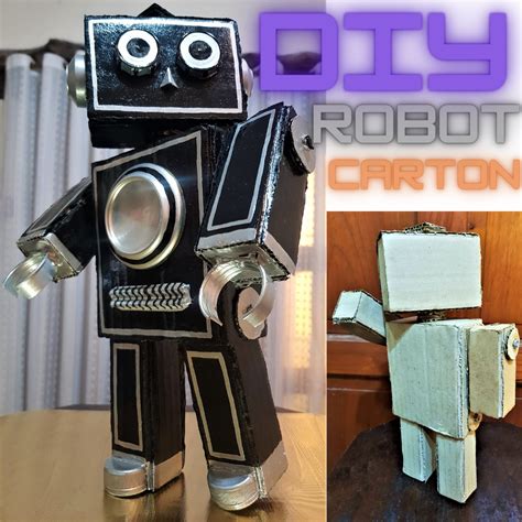 🤖 Robot De CartÓn Como Hacer Y Decorar Explicado Paso A Paso Tareas