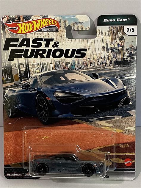 Hot Wheels Premium Fast Furious Mclaren S Pearl Gray Euro Fast Walmart