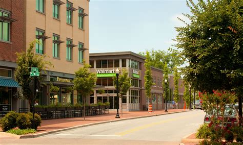 A Walmart Neighborhood Market Located In Downtown Bentonville Arkansas