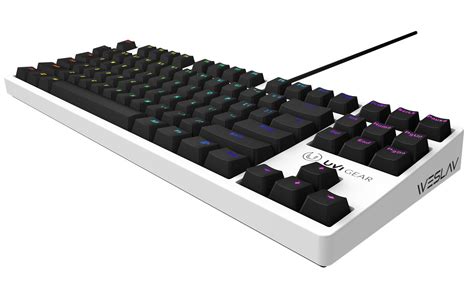 Gaming tipkovnica UVI GEAR Pride Mini Mehanička TKL PBT Blue Switch