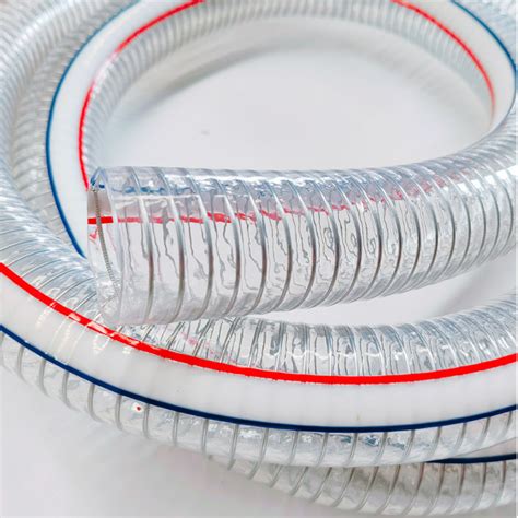 Strong And Flexible Spiral Reinforced PVC Hose China PVC Water Hose