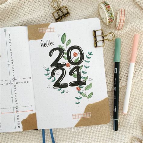 New Year Bullet Journal Spread Ideas Hindi New Year Wallpaper