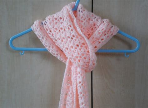 Items similar to Lightweight Peach Scarf on Etsy