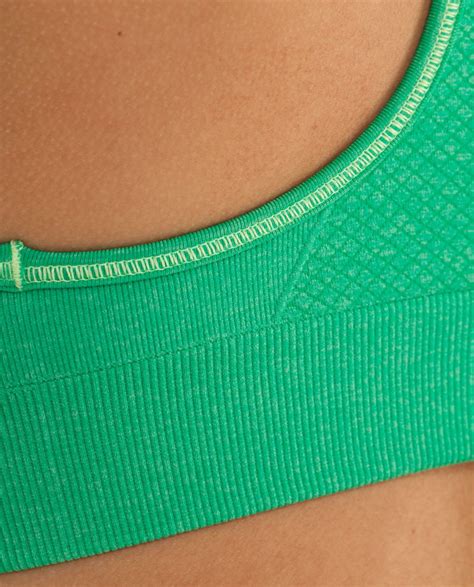 Lululemon Ebb Flow Racerback Bra Very Green Lulu Fanatics