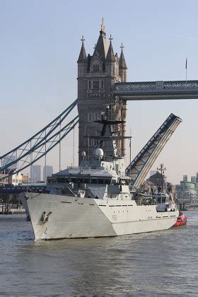 Hms Severn Riverclass Offshore Patrol Vessel Editorial Stock Photo ...