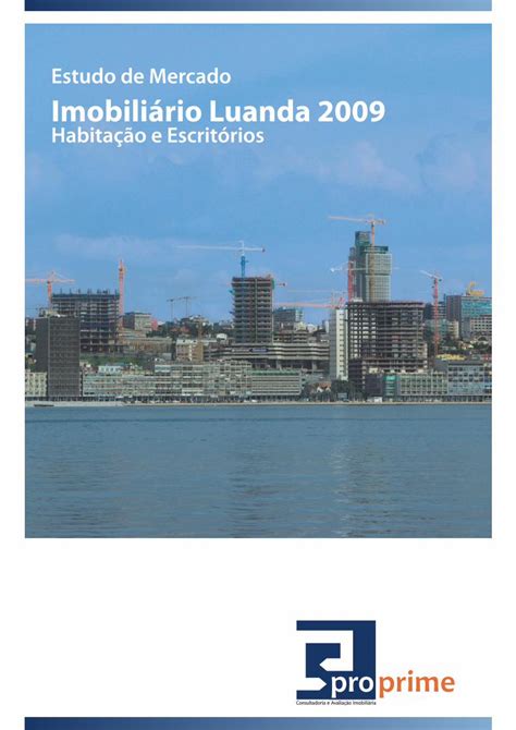 PDF Estudo de Mercado Imobiliário Luanda 2009 PDF filede oferta e