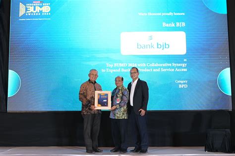 Bank Bjb Raih Penghargaan Di Ajang Best Bumd Award Kapol Id