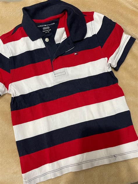 Tommy Hilfiger Red White Blue Kids Polo Babies And Kids Babies And Kids