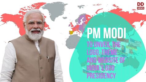 Pm Modi Unveils Logo Theme And Website Of Indias G20 Presidency Via