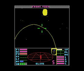 Elite Screenshots For MSX MobyGames