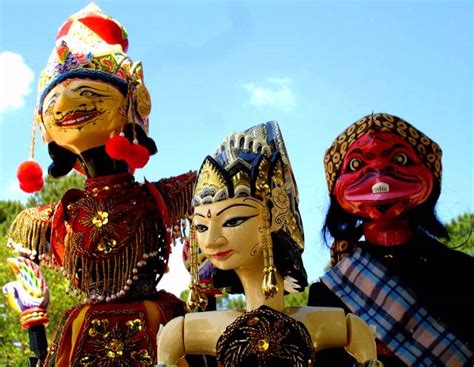 50 Gambar Wayang Kulit Arjuna Golek Semar Pandawa Srikandi