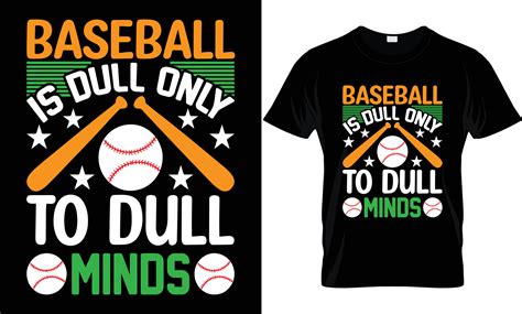 BASEBALL T - SHIRT DESIGN 21222554 Vector Art at Vecteezy