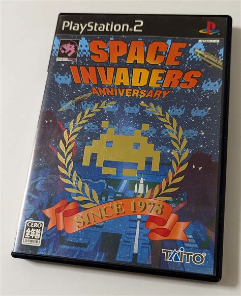 Space Invaders Anniversary Sony Playstation Ps Japan Retro