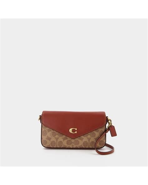 COACH Wyn Crossbody In Brown Lyst