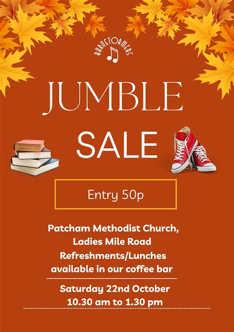 Jumble Sale - 22nd October 2022