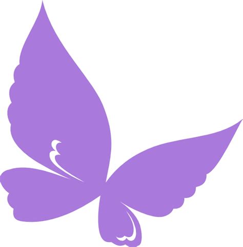 Purple.butterfly Clip Art at Clker.com - vector clip art online, royalty free & public domain