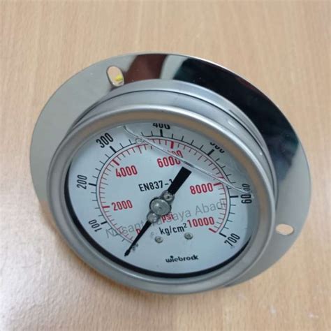 Jual Pressure Gauge Payung Stainless 4 Inchi 10000 Psi Di Seller JIHAN