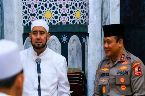 Kaops Ncs Polri Sowan Ke Habib Syech Serukan Jaga Pemilu Aman