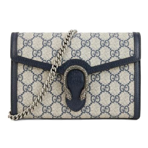 Gucci Sac Bandouli Re Mini Cha Ne En Toile Et Cuir S Rie Dionysus