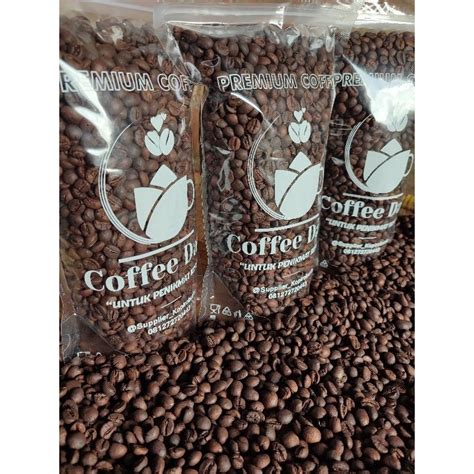 Jual Roast Bean Robusta Kg Petik Merah Shopee Indonesia