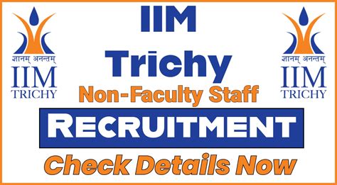 Iim Tiruchirappalli Recruitment Sai Vikram Academy