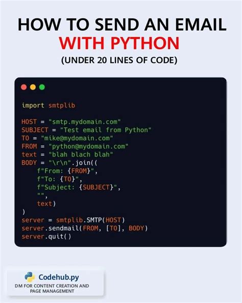 Send Email Using Python Learn Computer Coding Computer Programming Basic Computer Programming