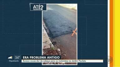 Jornal Da Eptv Edi O Ribeir O Preto At Quando Cratera No