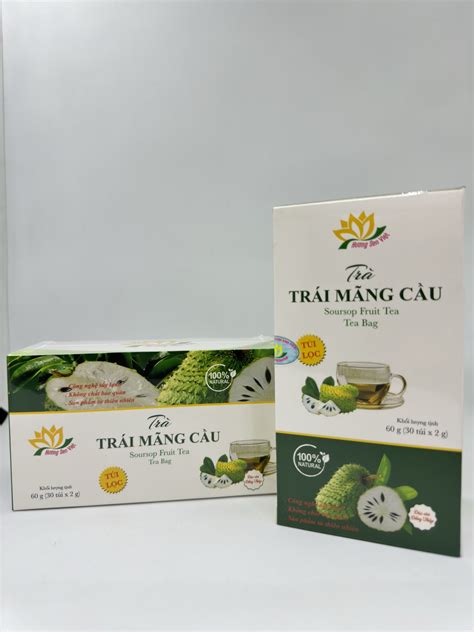 TrÀ TrÁi MÃng CẦu TÚi LỌc HỘp 60g HƯƠng Sen ViỆt