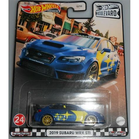 Hot Wheels Boulevard 2019 Subaru Wrx Sti Blue Walmart New 2021