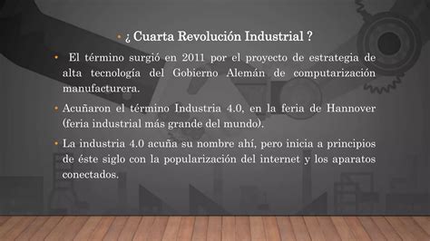 La 4ta Revolucion Industrial Ppt