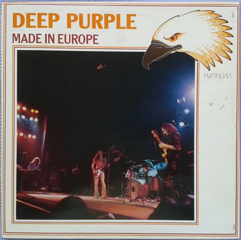 Deep Purple Made In Europe 1985 Vinyl Discogs