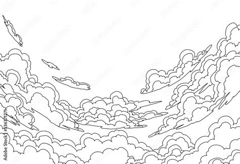 Heaven Clouds Drawings